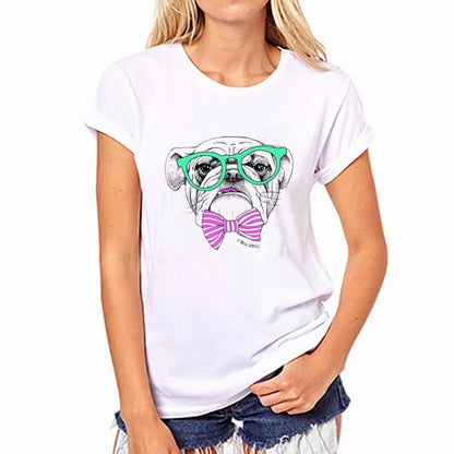 Ladies French Bulldog T-shirts