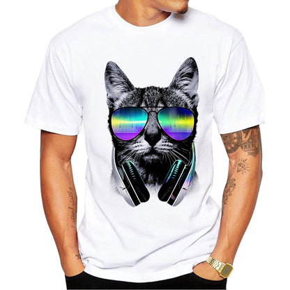 French Print Shortsleeved T-shirt